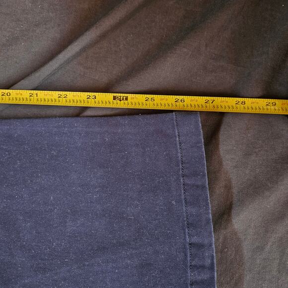 Old Navy Straight Built In Flex Navy Pants Size 32x30 Mens Preppy Casual - Picture 9 of 9